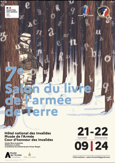 Inflexions au salon du livre de l'armée de terre